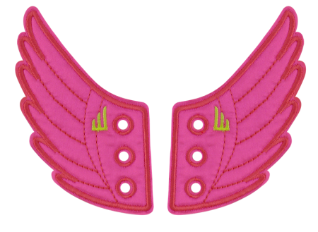 Shwings - Windsor Pink Neon Wings