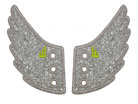 Shwings - Broadway Silver  Sparkle Wings