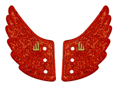 Shwings - Broadway Red Sparkle Wings