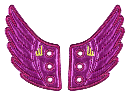 Shwings - Moreno Purple Foil  Wings