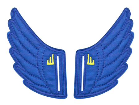 Shwings - Windsor Slot Blue Neon Wings