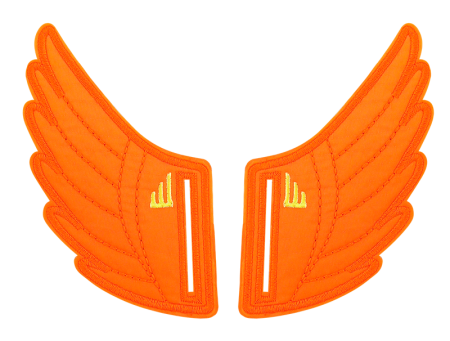 Shwings - Windsor Slot Orange Neon Wings