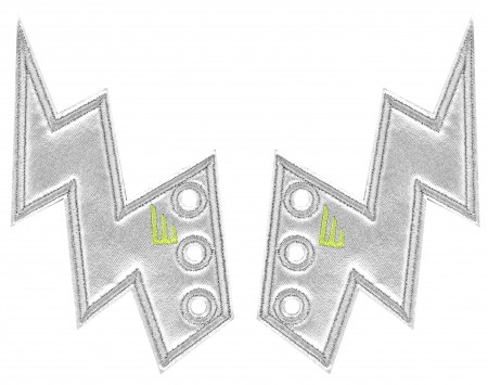 Shwings - Hollywood Silver  Foil  Wings
