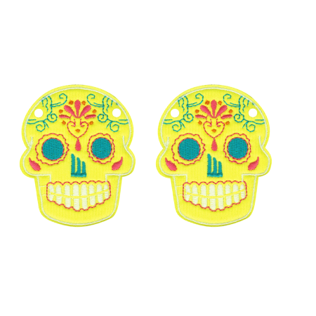 Shwings - Sugar Skull Yellow  Wings