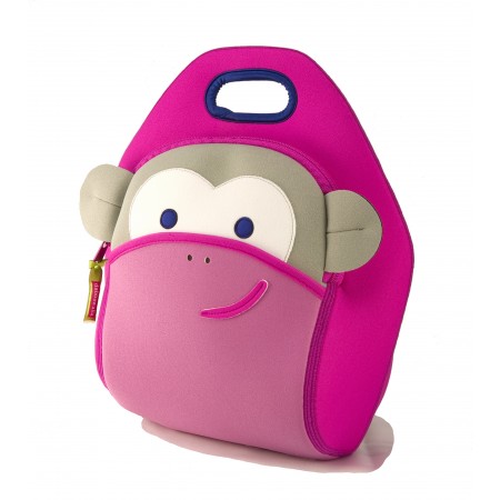 กระเป๋าเด็ก รุ่น Pink Monkey Lunchbag