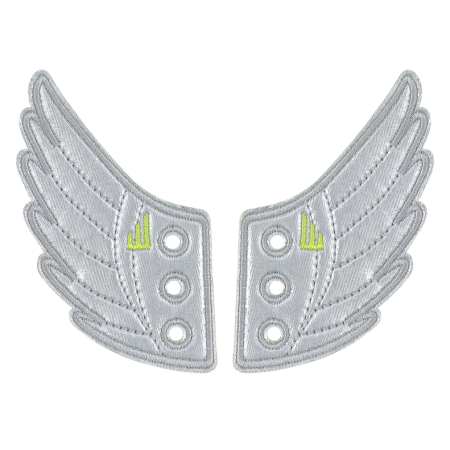 Shwings - Windsor Silver Foil Wings