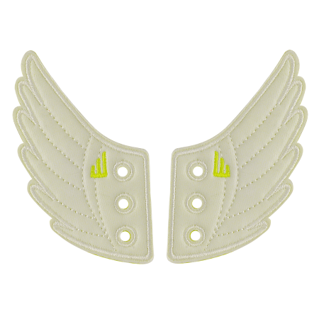Shwings Moreno  White  Foil  Wings