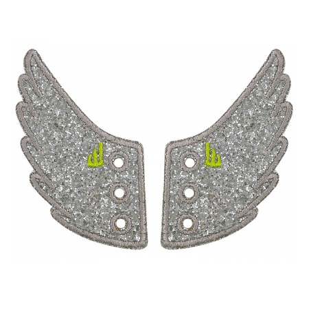 Shwings - Broadway Silver  Sparkle Wings