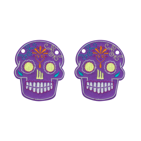 Shwings - Sugar Skull Purple Wings