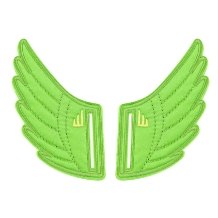 Shwings - Windsor Slot Lime Neon Wings